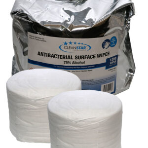 Commercial Cleaning Antibacterial 75 Percent Alcohol Surface Wet Wipes 2 pack WIPE 1200