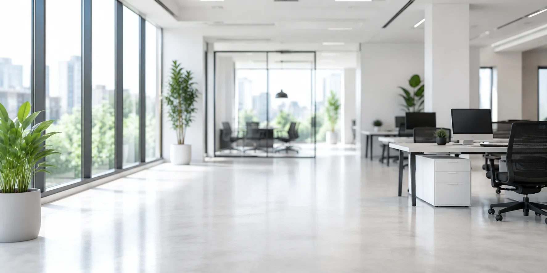 Office cleaning Adelaide: clean, modern open-plan office after a professional clean