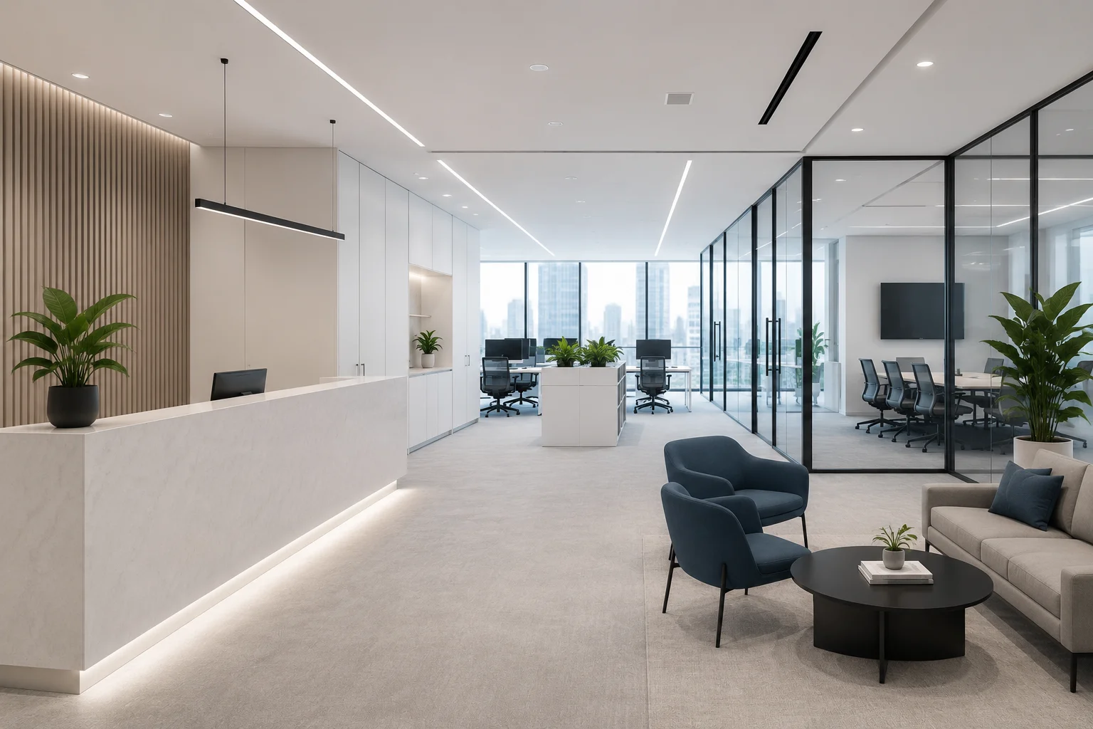 Cleaning services Adelaide: corporate workplace maintained by Active Cleaning Services