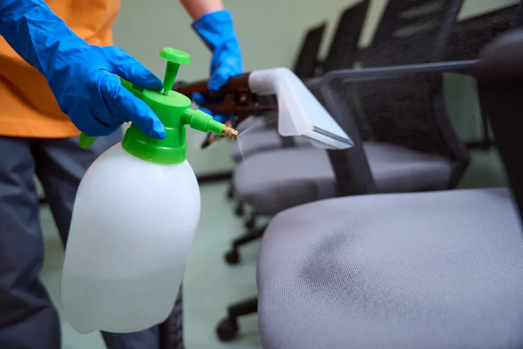 Commercial Cleaning office chair upholstery cleaning adelaide